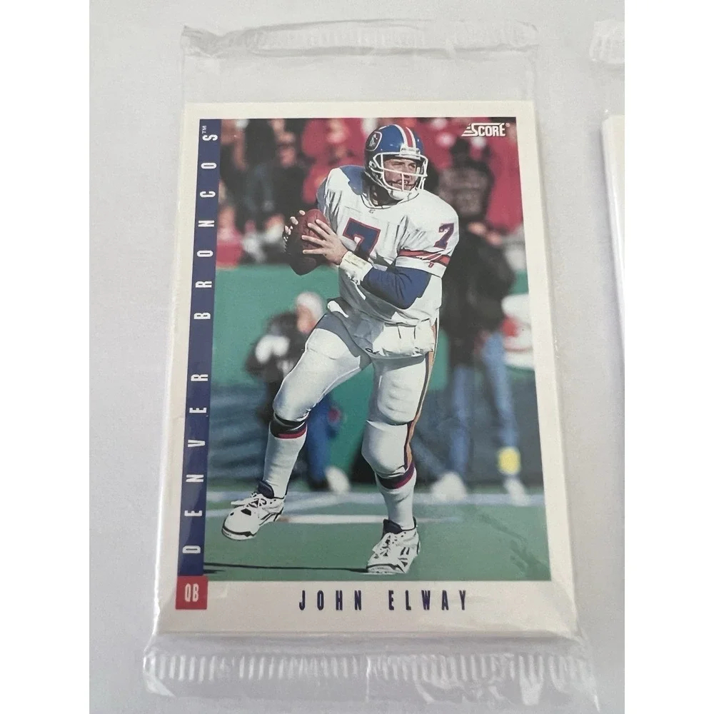 1993‎ Score NFL Football Ore-Ida Cards 2 Sealed Unopened Pks Elway Aikman Favre